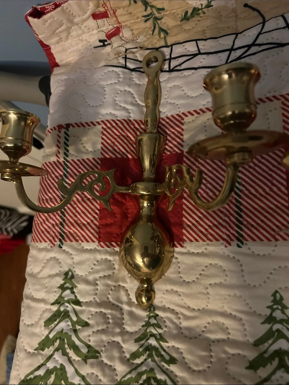 Brass Wall Sconces - PAIR Gold Finish Brass Beautiful Set z 9”x9” Price is Firm!